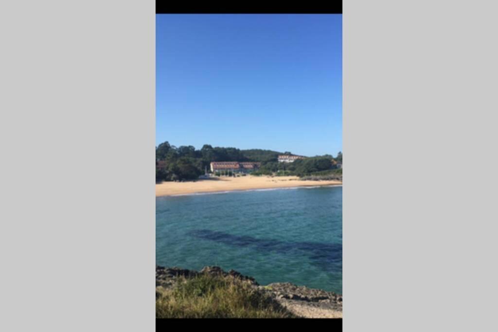 Tobes y Rahedo Duplex A Pie De Playa Con Piscina Y Tenis מראה חיצוני תמונה